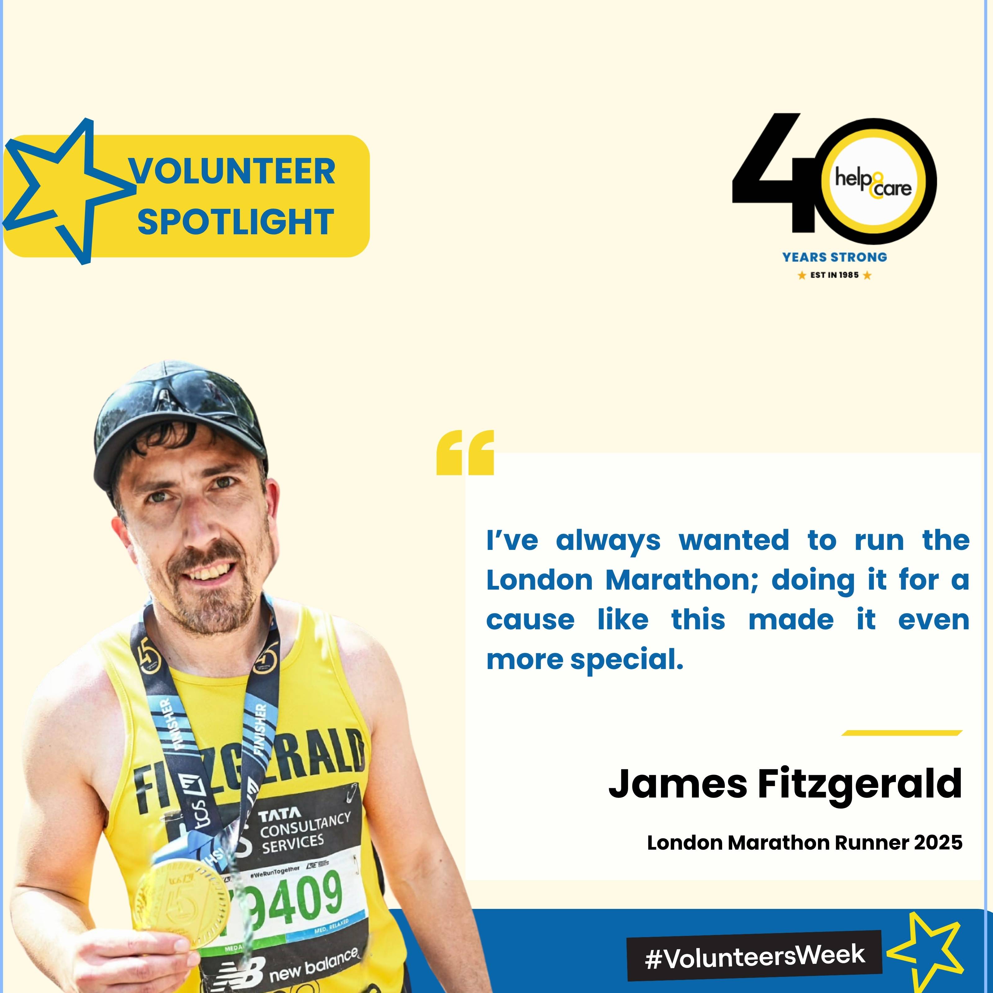 Fitzgerald Roots Miles for Roots: Why James Ran for Help & Care - Help & Care